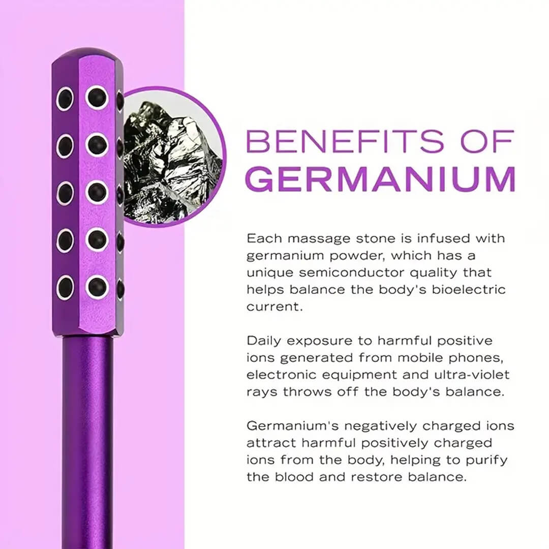 GlowSha™ Germanium Stone Face Roller