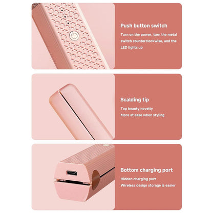 WanderTress™ Cordless Hair Straightener and Curler