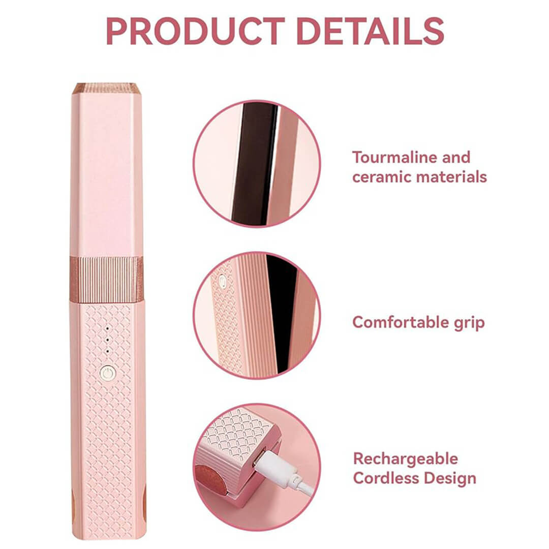 WanderTress™ Cordless Hair Straightener and Curler