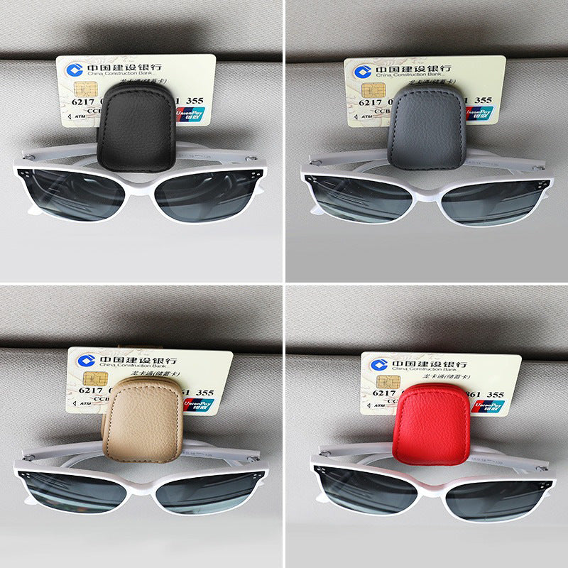 MagSnap™ Leather Sunglasses Clip