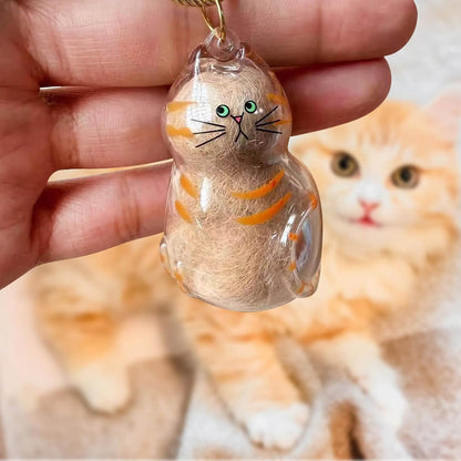 Pawrtrait™ Pet Hair Keepsake Keychain