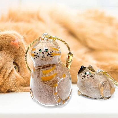Pawrtrait™ Pet Hair Keepsake Keychain