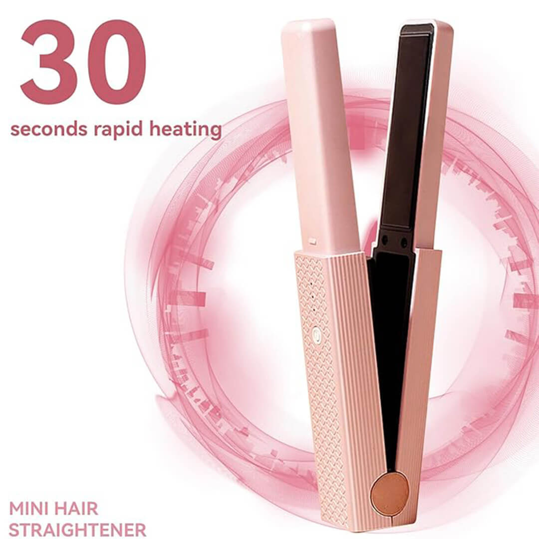 WanderTress™ Cordless Hair Straightener and Curler