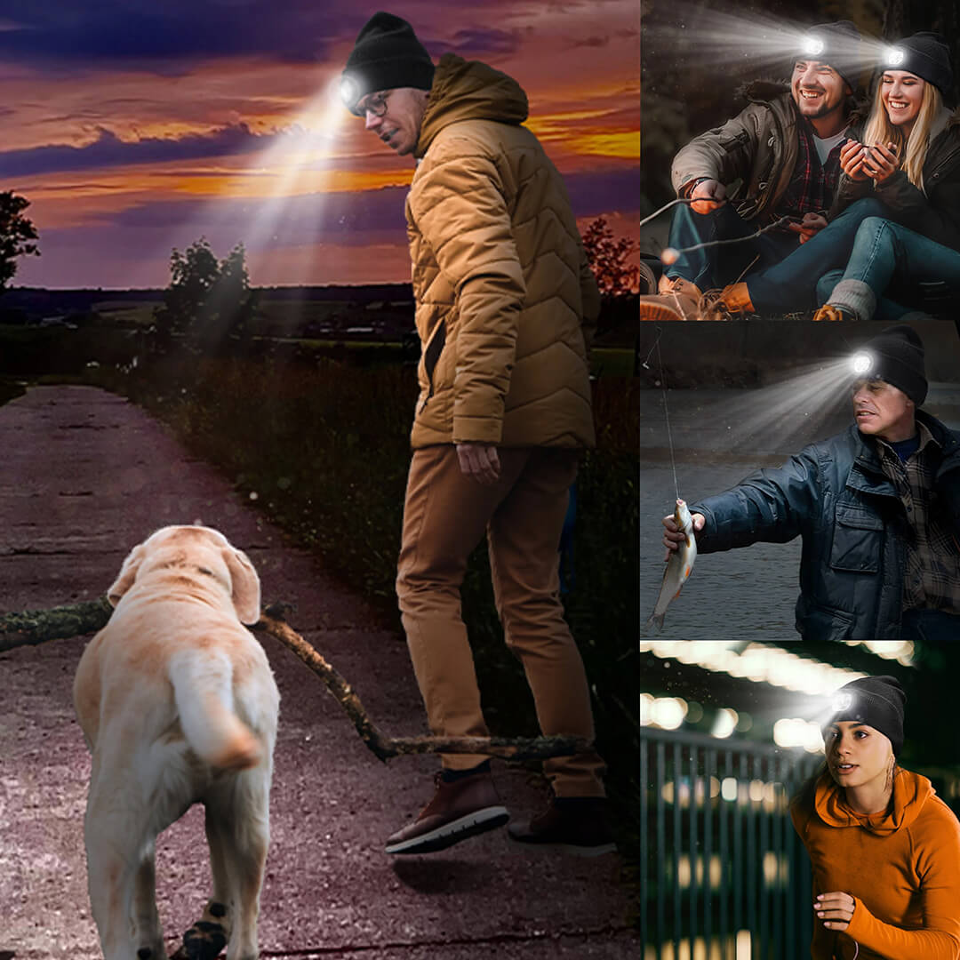 Beamie™ Bluetooth Beanie with Built-In Light