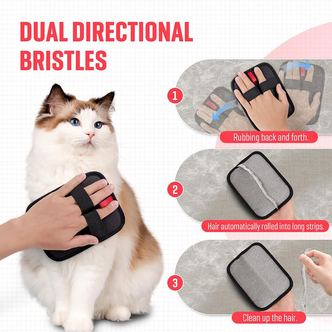 StaticGrip™ Pet Hair Remover Mitts
