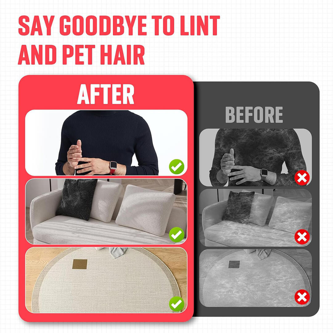 StaticGrip™ Pet Hair Remover Mitts