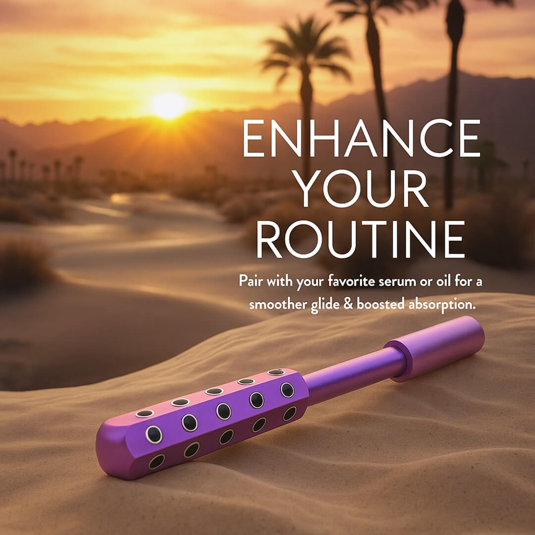 GlowSha™ Germanium Stone Face Roller