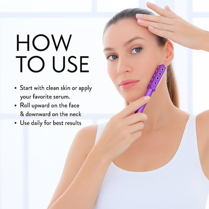 GlowSha™ Germanium Stone Face Roller