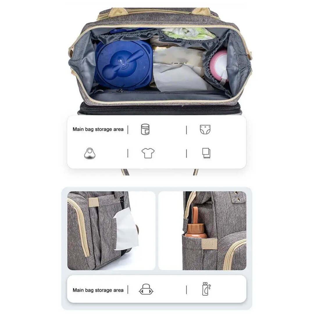 NapSack™ – Diaper Bag and Napping Station In One