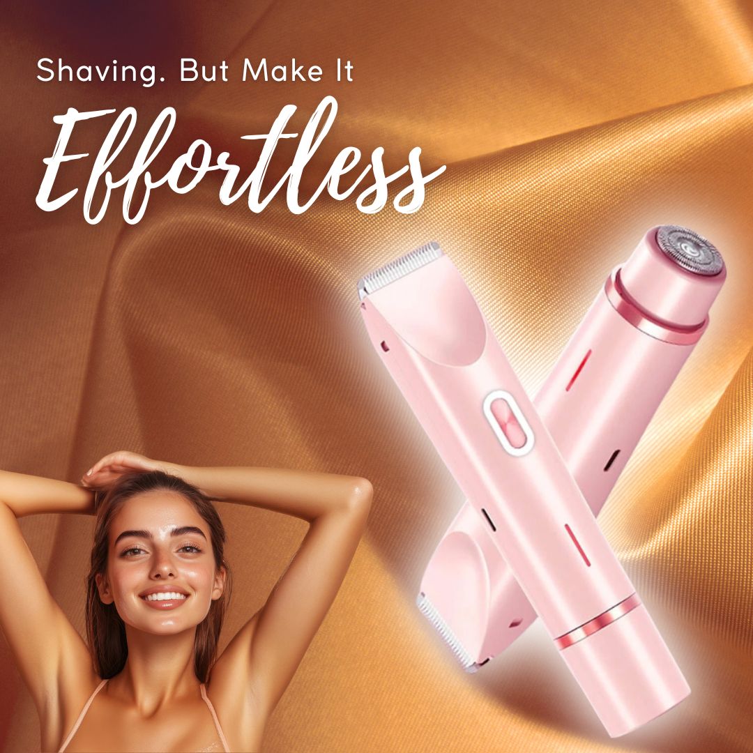 BareNaked™ – Painless Bikini Trimmer & Body Shaver