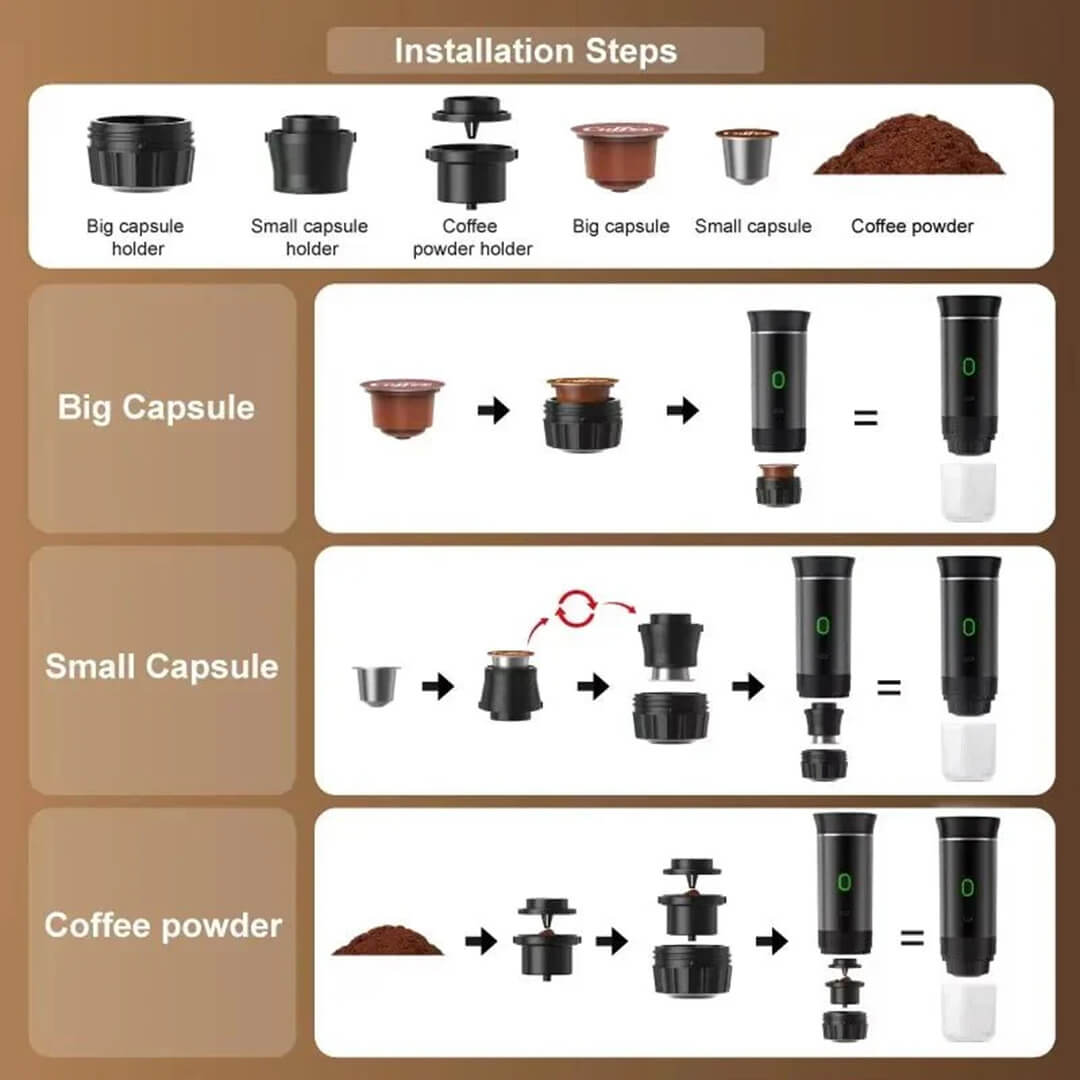 EspressGo™ - Portable Coffee Maker