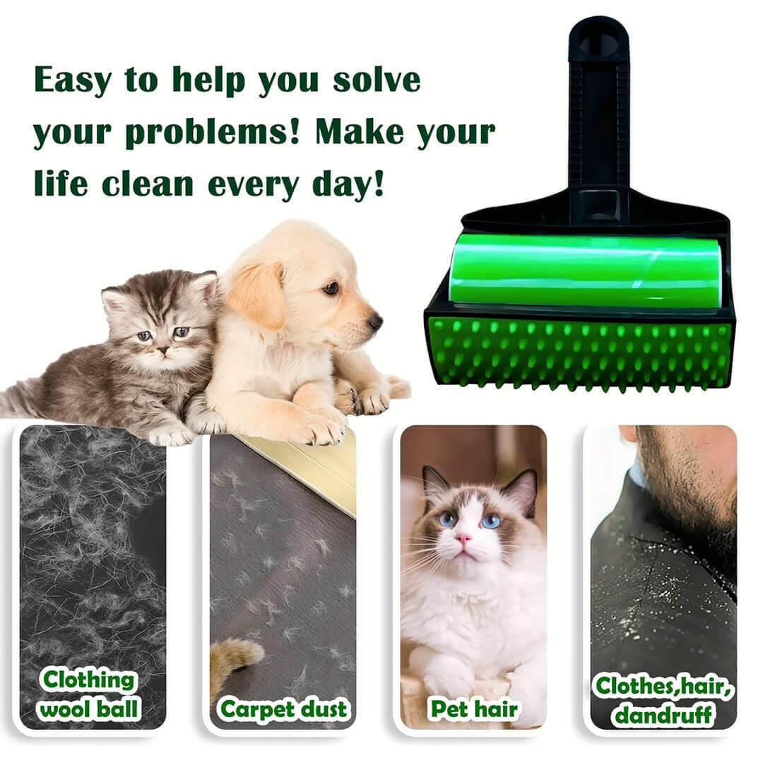 FurGone™ Magic Roller – The Ultimate Reusable Lint & Pet Hair Remover