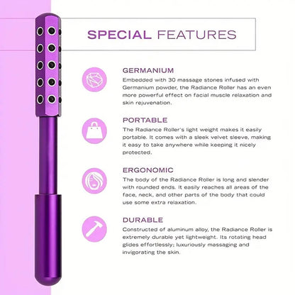 GlowSha™ Germanium Stone Face Roller