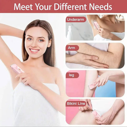 BareNaked™ – Painless Bikini Trimmer & Body Shaver