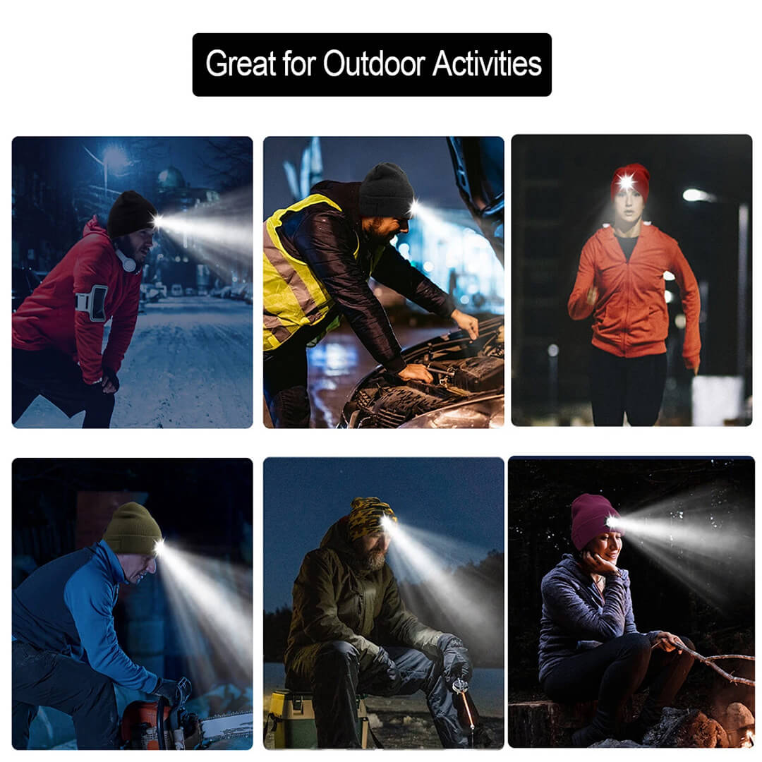 Beamie™ Bluetooth Beanie with Built-In Light