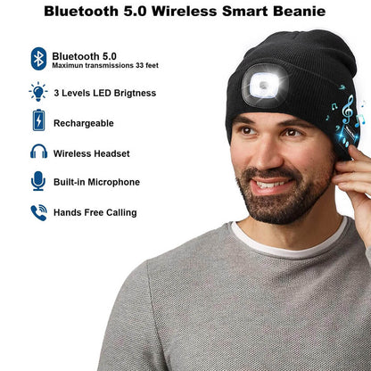 Beamie™ Bluetooth Beanie with Built-In Light