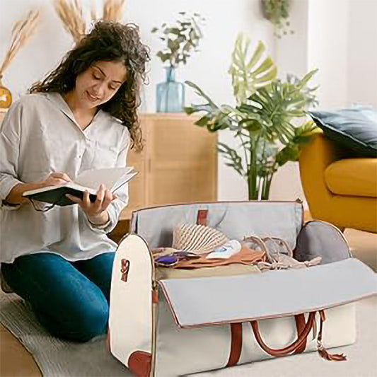 VoyageHer™ - All In One Folding Duffle